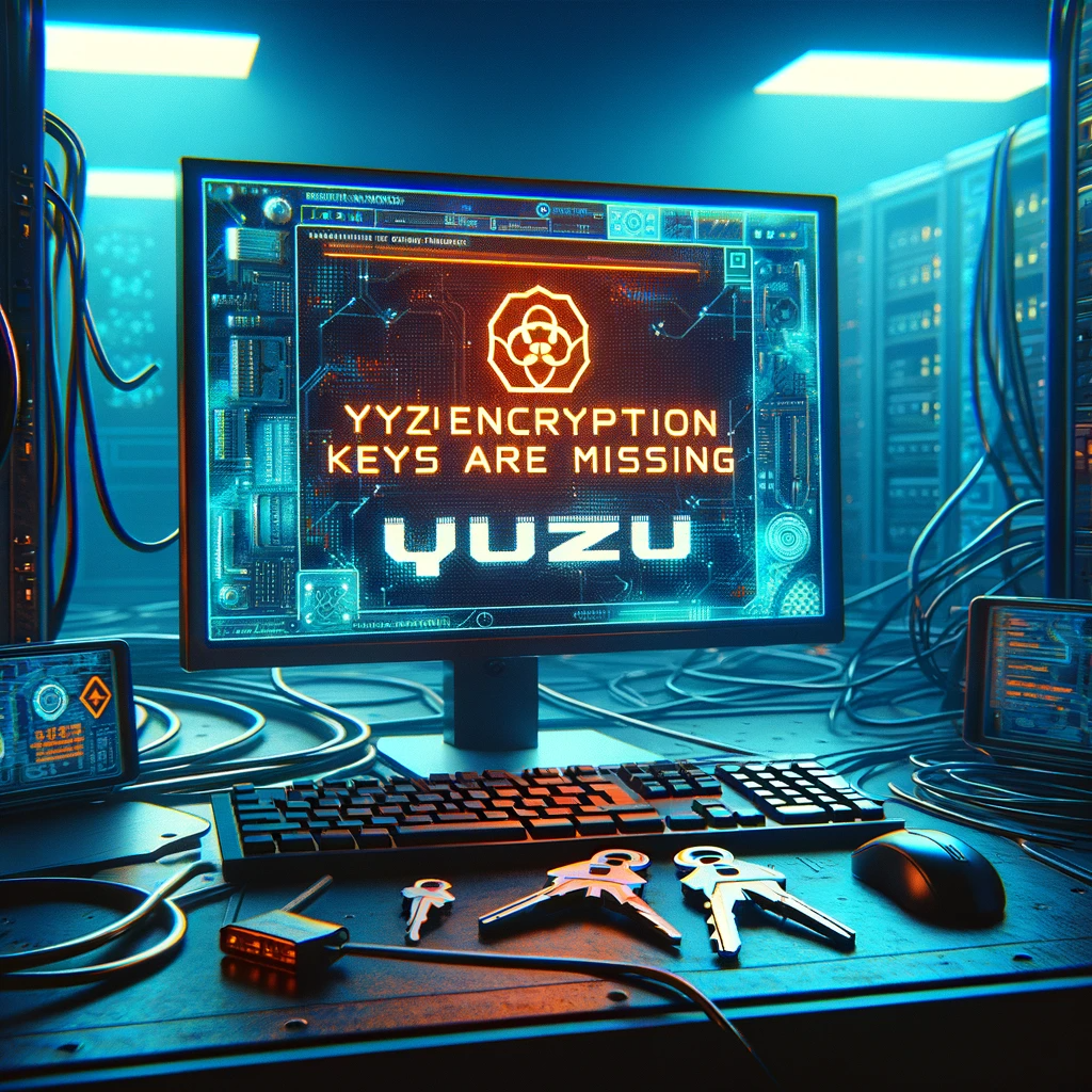 Yuzu Encryption keys are missing