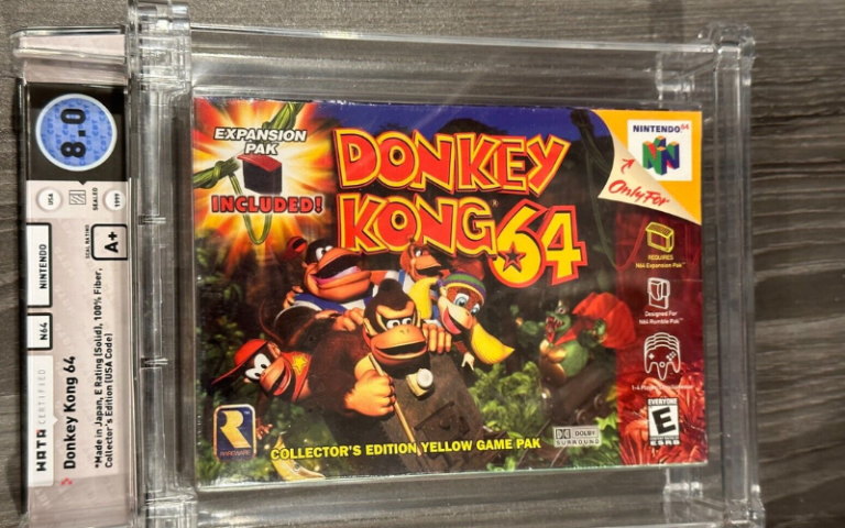 Donkey Kong 64 uses 7.997 MB / 8MB available 